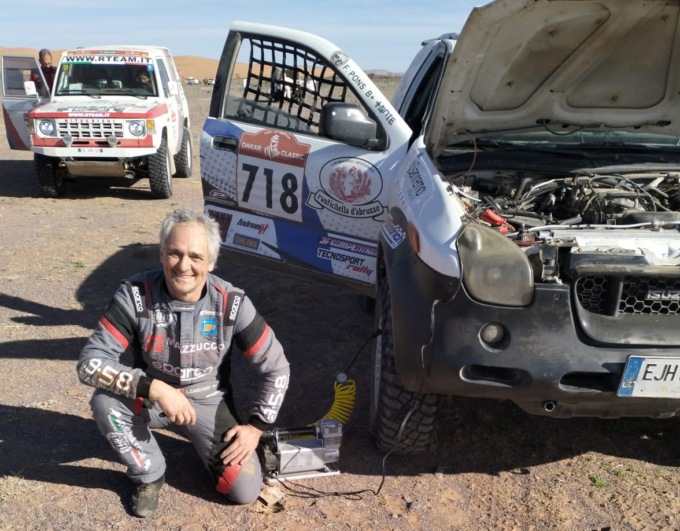 Dakar Classic, l’equipaggio bresciano protagonista della nona tappa