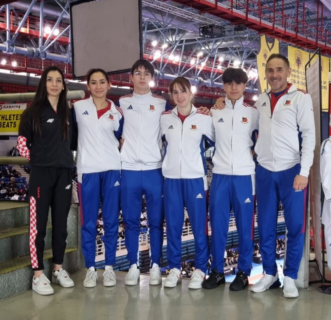 Karate Nakayama di Rezzato: quinto posto ad Atene con Alessandra Hasani