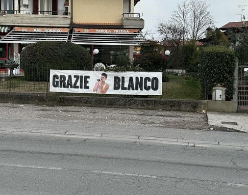 Blanco sui social: “Grazie e viva Calvagese”