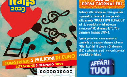 Lotteria Italia: a Brescia venduti oltre 120mila biglietti