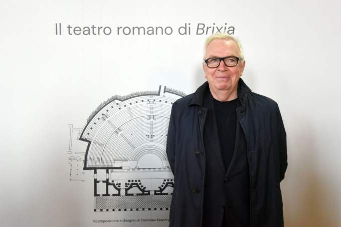 David Chipperfield è tornato a Brescia per la valorizzazione del teatro romano