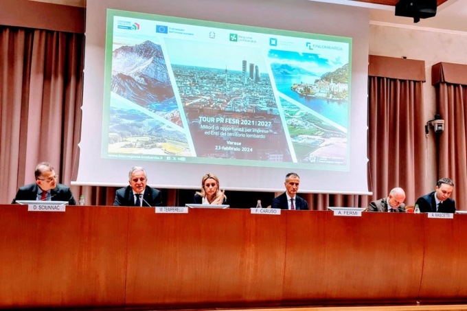 Tour PR FESR, Assessore Fermi: “A Varese possiamo fare meglio”
