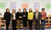 Corte Franca: l'assessore Simona Tironi in visita alla scuola dell'infanzia dedicata ad Alessandra Bono