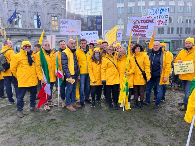 Bruxelles: a scendere in piazza anche gli agricoltori bresciani: “Venga riconosciuto il ruolo centrale dell’agricoltura”