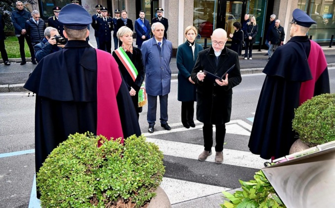 Domenico (Mimmo) Prosperi, la solenne cerimonia di commemorazione questa mattina a Brescia