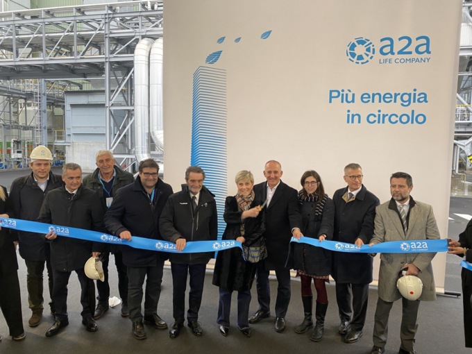 Inaugurata la nuova linea depurazione fumi del termovalorizzatore A2A di Brescia