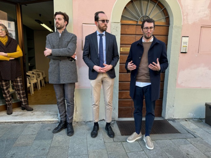 Inaugurata la sede del candidato Marco Salogni
