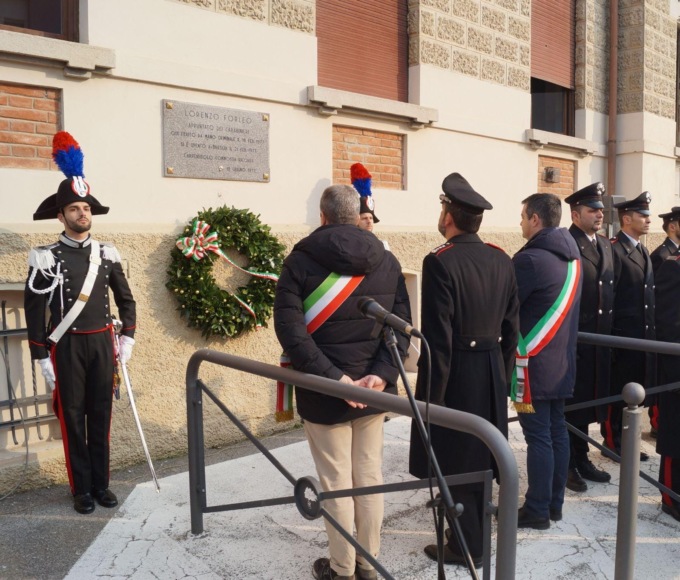 I carabinieri ricordano l’appuntato Forleo, assassinato da una coppia di terroristi