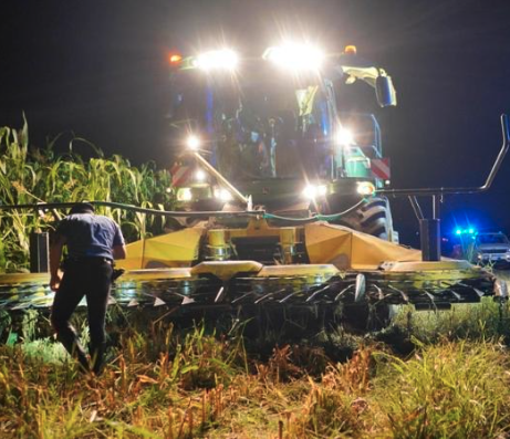 Il marocchino senza identità, investito da una mietitrebbia tornerà a camminare