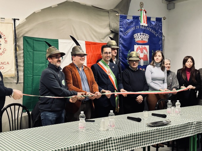 Le Penne nere inaugurano la rinnovata sede