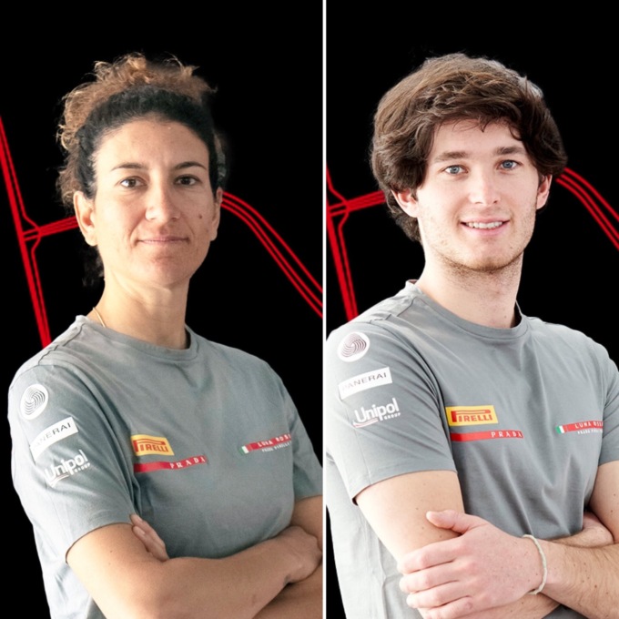 Giulia Conti e Guido Gallinaro al timone di Luna Rossa