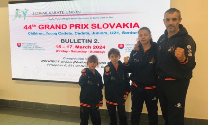 Gran Prix di Slovakia, per la prima volta presente anche la Garda Karate Team