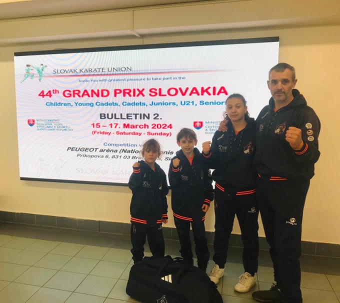Gran Prix di Slovakia, per la prima volta presente anche la Garda Karate Team