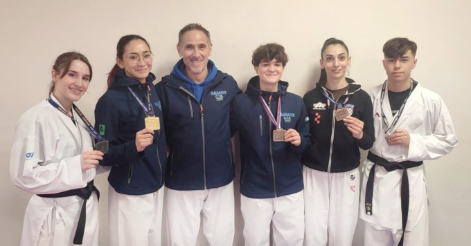 Il karate Nakayama di Rezzato conquista l’Oro, l’Argento e il Bronzo in Serbia