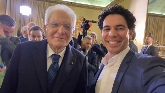 “La Costituzione in Shorts”, tra i 12 giovani creator che hanno dialogato con Mattarella anche il rovatese Lokman