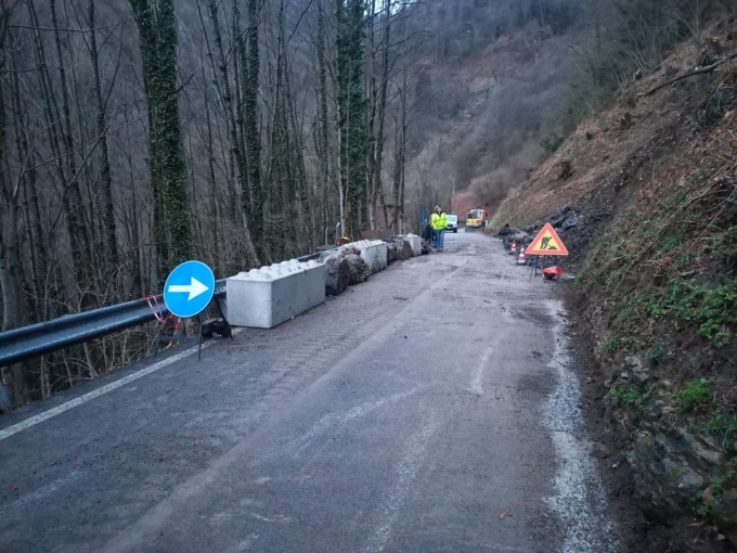 Strade provinciali, riaperta la Sp50 Pertica Alta