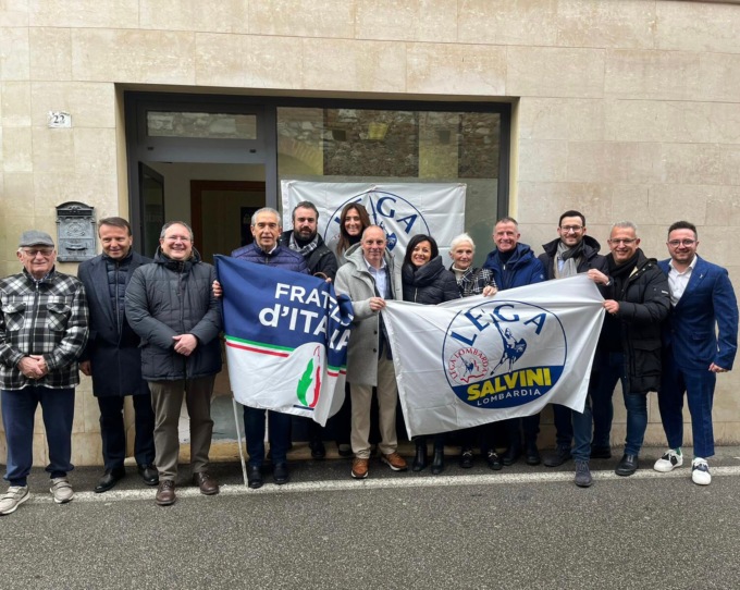 Doppio evento per la Lega di Castrezzato: oltre alla sede arriva anche il candidato sindaco