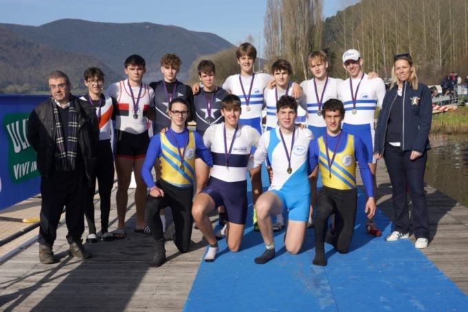 1° Meeting Nazionale di Piediluco: tre medaglie per la Canottieri Garda Salò