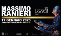 Massimo Ranieri a Brescia con :"Tutti i sogni ancora in volo"