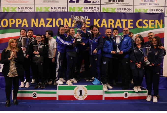 Coppa Nazionale Csen: la Garda Karate Team conquista 9 medaglie d’oro