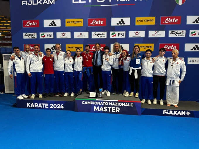 Karate Nakayama Rezzato: due ori ai nazionali Master di Kumite