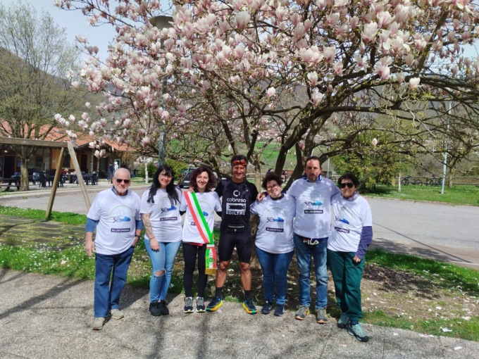 Stefano tenta l’impossibile sulla cima Trentapassi
