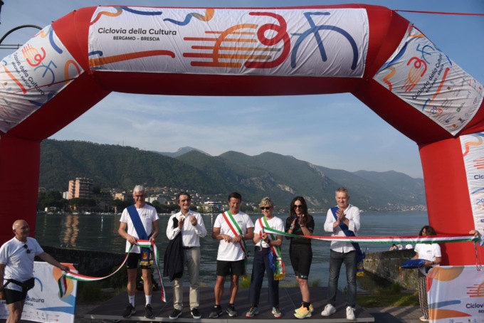 Aperta la ciclovia culturale che collega Brescia a Bergamo