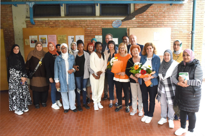 Corso di italiano per donne straniere, la chiusura alla presenza dell’assessore Muchetti