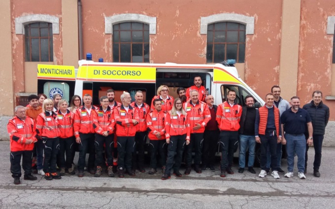 Nuova ambulanza per Croce Bianca Montichiari