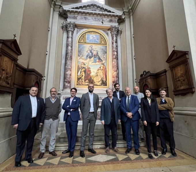 “Incoronazione della Vergine”, concluso il restauro