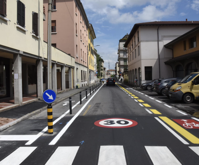 Brescia: terminati i lavori di riqualificazione in via San Zeno