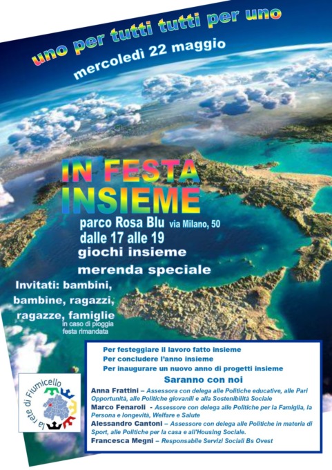 “Uno per tutti, tutti per uno”: al via l’iniziativa a Fiumicello