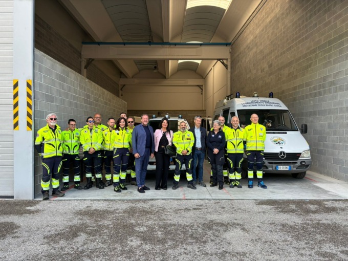 La Prociv Basso Garda riceve in dono un gruppo di continuità