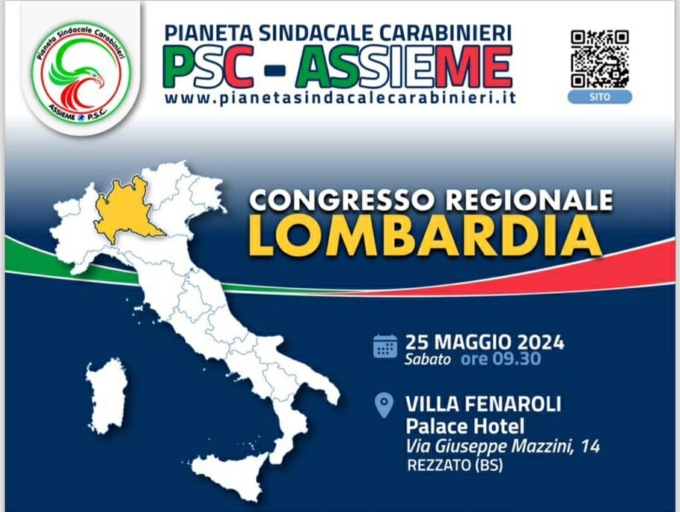 Pianeta Sindacale Carabinieri: a Rezzato il primo congresso dell’associazione