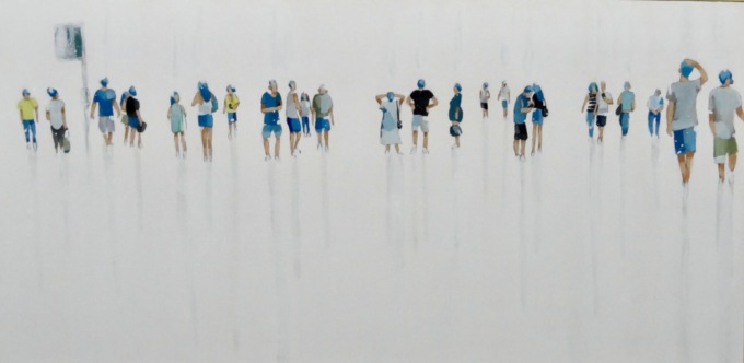 “Paesaggi umani”, la mostra personale di Laura Gasparini al Salòttino