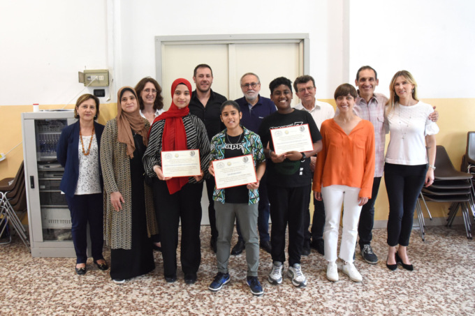 Borse di studio intitolate a Vittorio Pinelli, la consegna agli studenti