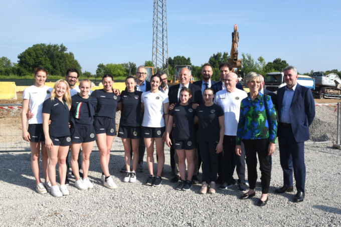 Nuovo centro di preparazione olimpica per la ginnastica artistica, avviati i lavori
