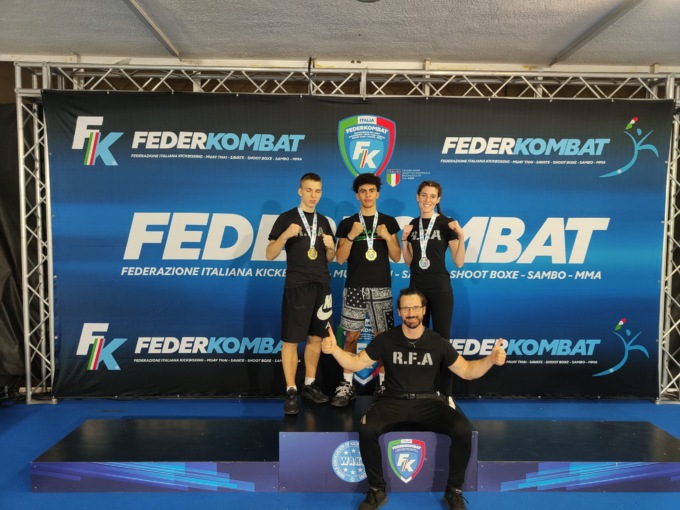 Due ori e un argento agli Italiani di Kick boxing