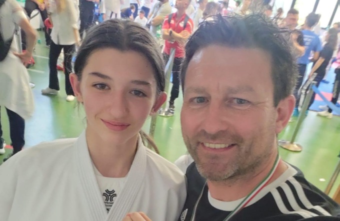 Vicecampionessa italiana Esordienti Isabel Genocchio ha vinto l’argento