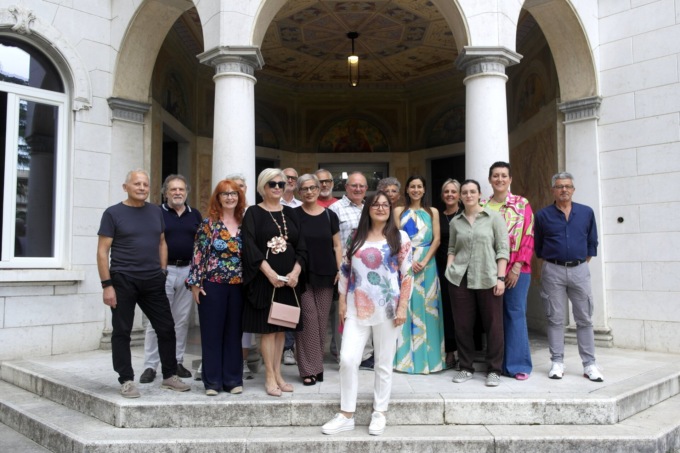 L’arte “made in Ospitaletto” protagonista in villa