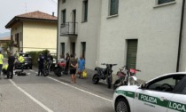 Scontro auto moto a Capovalle, arriva l'elisoccorso