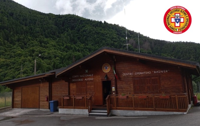 Lavori in corso al centro operativo Cnsas di Edolo