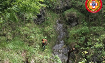 Bloccata su una parete a 400 metri, salvata un'escursionista 31enne