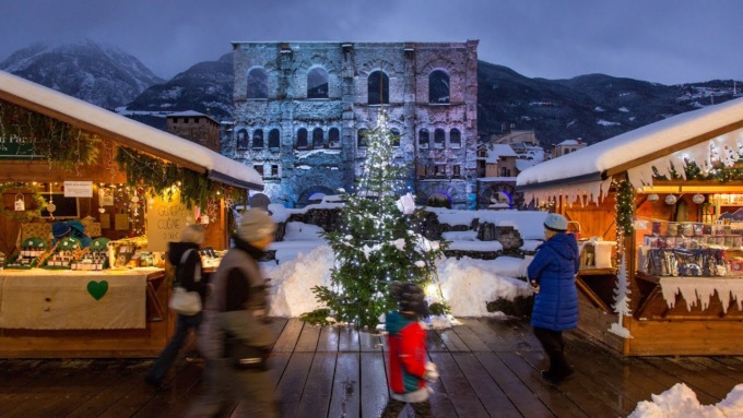 Ad Aosta già si prepara il prossimo Mercatino di Natale