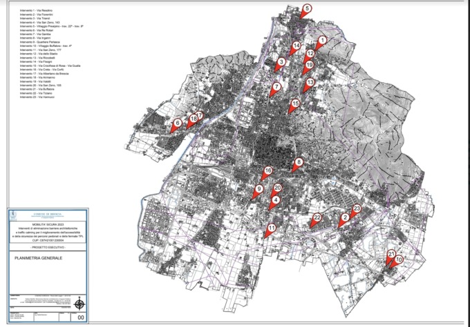 Progetto Mobilità Sicura 2023, al via i lavori