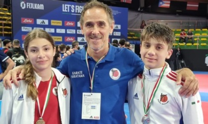 Campionati Italiani Karate esordienti, il Karate Nakayama Rezzato porta a casa un argento e un bronzo