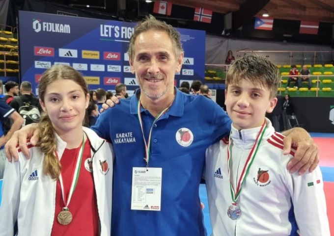 Campionati Italiani Karate esordienti, il Karate Nakayama Rezzato porta a casa un argento e un bronzo