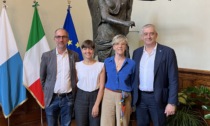 Unicef Italia, il direttore generale Rozera incontra la sindaca Castelletti in Loggia