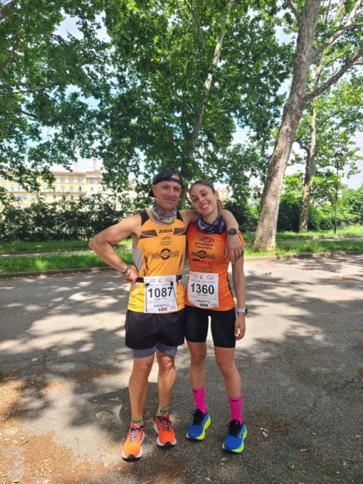 Padre e figlia insieme nei 100 km del Passatore