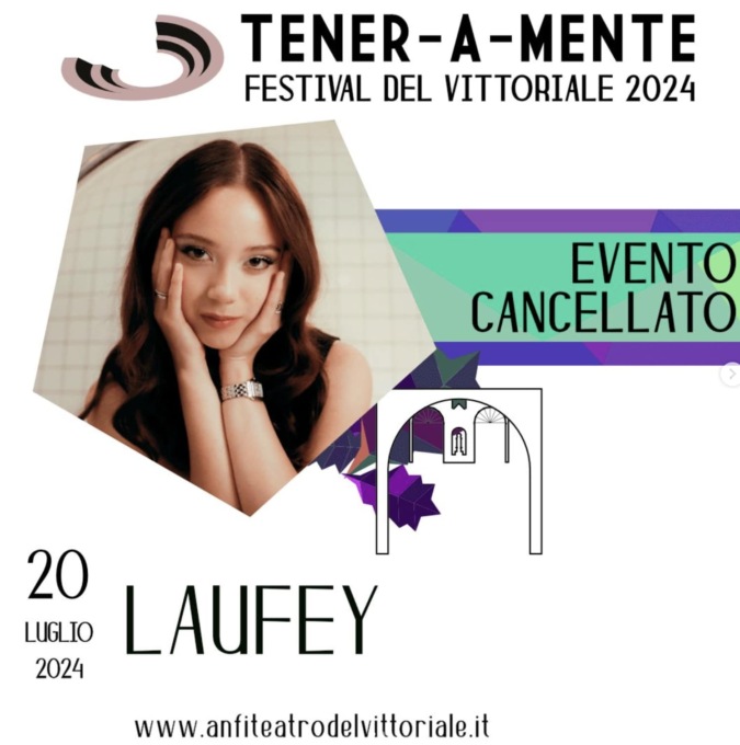 Tener-a-mente Festival, annullato il concerto di Laufey: il messaggio dell’artista